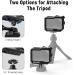 NEEWER All Metal Form Fitting Video Cage for GoPro Hero11/10/9 - 1/4 Threads & Cold Shoes, Supports Max Lens Mod, SmallRig Compatible (ST46) - Buy Online on GoSupps.com