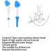 10pcs Nasal Irrigator Replacement Tips - Portable Nose Rinse Head for Normalizing Nose Hair - 10 Sets - Buy Online on GoSupps.com