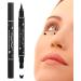 Stamp Eyeliner | Smudge Proof Ultra Thin Tip Waterproof Liquid Eyeliner - Double Headed Eye Cosmetics for Travel Dance Parties Black Eye Liner for for Beginners Pochy - Buy Online on GoSupps.com