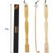 WARMLIFE Bamboo Back Scratcher 17 Inch 2 Pack - Long Handle Massager for Men and Women - Relaxation Gifts for Mom and Dad - Yellow - Buy Online on GoSupps.com
