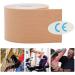 EVTSCAN Muscle Tape - 5cm x 5m Elastic Adhesive Sports Strapping for Injury Relief - Durable Cotton Strain Tape for Athletes - Buy Online on GoSupps.com