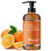 Dermedicine Daily Vitamin C Face Wash Super-Charged w/Marine & Plant Extracts & Retinol Cleaner | Works to Help as Cleanser Brighten & Balance Complexion 8 Fl. Oz. | 240mL
