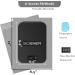 Biometric Gun Safe for Handgun - Quick Access Portable Pistol Safe with Fingerprint & Password Lock - High Strength Steel - Ideal for Car, Home, Travel, Nightstand - Buy Online on GoSupps.com