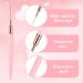 WLLHYF 5Pcs Pink Nail Art Liner Brushes Painting Nail Art Brushes for Long Lines Details Fine Drawing Nail Dotting Drawing Tool Set 7mm/9mm/11mm/15mm/25mm(Pink - Buy Online on GoSupps.com