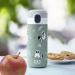 MONBENTO Kids Insulated Bottle 12oz - Leakproof, Hot/Cold 12 Hours - BPA Free, Green Raccoon Design - Buy Online on GoSupps.com