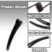 12 Piece Hair Clips for Styling Sectioning Hair Clips Hair Sectioning Clips Hair Styling Accessories Hair Styling Clips Sectioning Clips Hairdressing Clipsfor Hairdresser Hair Dying Accessories - Buy Online on GoSupps.com