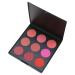 Vodisa 9 Color Natural Blusher Palette - Professional Mineral Makeup Blush Kit - Buy Online on GoSupps.com