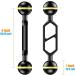 Sea Frogs 4.0 Double Ball Arm: Essential Lightweight Underwater Photography Gear for Diving - Aluminum Alloy - Buy Online on GoSupps.com
