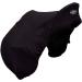 Harrison Howard Essential Fleece Dressage Saddle Cover - Black, One Size - Dust Protection, Machine Washable - Buy Online on GoSupps.com
