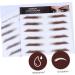 HAPINARY 4pcs Eyebrow Stickers Eyebrows Makeup Tools Blush Makeup Eyebrow Tool Modify 4d 21x15cm Brown - Buy Online on GoSupps.com