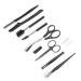Buy Professional 10-Piece Eyebrow Care Set | Scissors Comb Tweezers & Shaving Tools - International Shipping Available - Buy Online on GoSupps.com