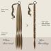 Fine Braid Ponytail Extensions - 65cm Red-Brown Ash Blonde Hair Tie for Women | Shop Now! - Buy Online on GoSupps.com