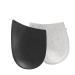 Liner Heel Cups GEL Heel Protectors Foot Orthotic Inserts Adult Premium Stand for Plantar Fasciitis and Heel Blister Prevention(Transparent base black noodles Small)