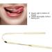 U-Shaped Tongue Cleaner Tool - 2 Pieces for Fresh Breath & Oral Hygiene | Flexible Gold Tongue Cleaning for Adults - Buy Online on GoSupps.com