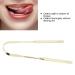 2Pcs Stainless Steel U Shape Tongue Scrape - Oral Hygiene Tongue Cleaner for Adults and Kids (Gold) - Buy Online on GoSupps.com