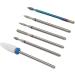 Cuticle Remover Bit Set Cuticle Bit Ceramics Rotate for Salon - Buy Online on GoSupps.com