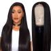 Yooyg 22 Inch Straight Human Hair Wig - Lace Front Brazilian Wig for Women | Premium Quality - Buy Online on GoSupps.com