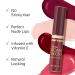 Ruby Kisses Butter Bomb Gloss - Natural Nude Lip Gloss with Vitamin E, Non-Sticky Lip Makeup - 7.8mL - Buy Online on GoSupps.com