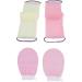 African Net Sponge African Bath Sponge Long Net Bath Sponge Nylon Body Exfoliating Net Back Scrubber with Bathing Gloves for Shower Skin Smoother (Roseate Beige) - Buy Online on GoSupps.com