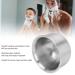 Professional Shaving Foam Mug - Portable Stainless Steel Shaving Bowl for Home & Travel - Buy Online on GoSupps.com