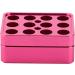 Aluminum Lipstick Mold Making Tools DIY High Gloss Easy to Clean Tight and Seamless 12 Holes for Lipstick Tube - Buy Online on GoSupps.com