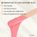 KOTAMU Hard Wax Beads 1LB Pink - Hair Removal Waxing Beads for Eyebrow & Facial - Buy Online on GoSupps.com