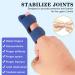 Adjustable Trigger Finger Splint Brace - Finger Straightener & Support for Arthritis Knuckle Injury & Broken Fingers - 2pcs - Buy Online on GoSupps.com