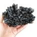 for Beautiful Black Quartz Crystal Cluster Specimen Natural Quartz Minerals Stone Specimen FUZEGRDLI (Size : 450-500g)