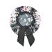 Silk Satin Bonnet for Curly Hair | Floral Black Sleep Cap for Women | Large Night Cap with Tie Band - Buy Online on GoSupps.com
