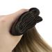 Youngsee Tressen Real Hair Balayage Extensions - Brown to Blonde 40 cm Weft Hair Extensions Remy Thick #2/6/24 - Buy Online on GoSupps.com