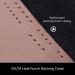 WUTA Leather Craft Hole Punch Pricking Iron Stitching Tool 4mm 2+6 Teeth Black Diamond Point Chisel - Buy Online on GoSupps.com