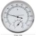 Goshyda Stainless Steel Sauna Thermometer & Hygrometer Accurate Bathroom & Sauna Temperature Checker - Buy Online on GoSupps.com