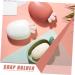 Ciieeo 4 Pcs Boxes Soap Box Draining Container Plastic Containers Plastic Soap Dispenser Storage Stand Ornament Container Portable Paper Towel Holder Soap Case Travel Pp Protector - Buy Online on GoSupps.com