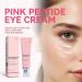 3PCS Pink Peptide Eye Cream for Women Reduces Dark Circles & Wrinkles Lifting and Firming Deep Moisturizing - Buy Online on GoSupps.com