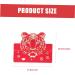 TEHAUX 2pcs 2022 Red Envelope Frosted Money Pouch Chinese Gift 2022 Hong Bao Lucky Money Envelopes Lovely Red Packet Li Xi Red 2022 Red Packet Wedding Red Packet See Supplies Fold Paper As Shown 17.8X14.8X1cm - Buy Online on GoSupps.com