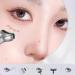 Lower Eyelash Stamps Silicone Lower Eye Lash Stamp With Ink Black/Brown Waterproof Eyelash Quick Eye Makeup Tool - Buy Online on GoSupps.com