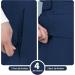 AOLI RAY Men's Ski & Snowboard Pants - Waterproof Windproof Bibs with Removable Straps - Dark Blue Outdoor Gear - Buy Online on GoSupps.com