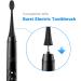 2022 Upgraded Burst Toothbrush Heads, Charcoal Bristles, 8 Count with Covers - Black - Buy Online on GoSupps.com