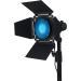 Barn Door with Honeycomb Grid & Color Gel Filters for Bowens Mount LED Lights - Buy Online on GoSupps.com