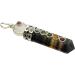 Harmonize Fluorite Stone Pencil Wand Pendant Reiki Healing Crystals Balancing 7 Chakra Balancing Therapy - Buy Online on GoSupps.com