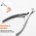 Premium Stainless Steel Cuticle Trimmer & Nipper for Manicure & Pedicure - Precision Grooming Kit for Nails & Dry Skin - Buy Online on GoSupps.com