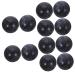 Partykindom 12 STK Brain training Brain Training Hand Therapy Gesture Gesture Decoration Decoration Stress Remove Stress Smoothing Balls Ball on the wrist Health Ball Older Scrollrad Mediumx6Pcs Schwarzx6Stk