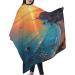 Buy Sunset Sea Printed Polyester Hair Cutting Cape - Professional Adult Haircut Accessories | Smooth No Sticky Hair | 55x66in for International Shipping - Buy Online on GoSupps.com