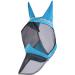 Harrison Howard Caremaster Pro Luminous Horse Fly Mask - Large Eye Space Long Nose & Ears UV Protection - Voodoo Blue XL M Red - International Shipping Available - Buy Online on GoSupps.com