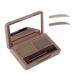 Eyebrow Powder Two-tone Eyebrow Powder for Enhancing Eyebrows Eyebrow Powder with Mirror for Neutral Eye Makeup (2#)