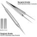 SG Nekoo Professional Facial Milia & Whitehead Removal Tool - Stainless Steel Double Ended Needle Tweezers for Blemish, Pimple & Acne - Silver Pack Of 1 - Buy Online on GoSupps.com