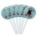 GRAPHICS & MORE Supernatural Winchester Brothers Cupcake Picks Toppers Decoration Set of 6