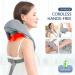 Shiatsu Neck Massage Device with Heat | 5D Deep Tissue Relief for Neck Back & Shoulder Pain | International Shipping Available - Buy Online on GoSupps.com