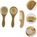 Toyvian Baby Bath Set: Wooden Hair Brush, Scrubber, and Grooming Comb for Infant Bath Time - Buy Online on GoSupps.com