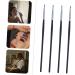 SOESFOUFU 4pcs Fine Eyeliner Brush Makeup Applicators Angled Eyeliner Brush Thin Girls Eyeliner Applicator Set - Buy Online on GoSupps.com
